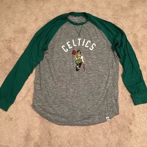 Boston Celtics Baseball Style Shirt